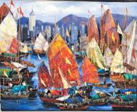 Landmark of Hong Kong by Tinyan Chan